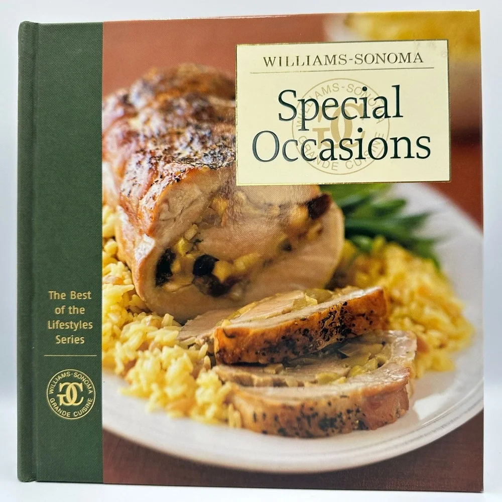 Williams-Sonoma Special Occasions 2007 Hardcover First Printing Oxmoor‎ House
